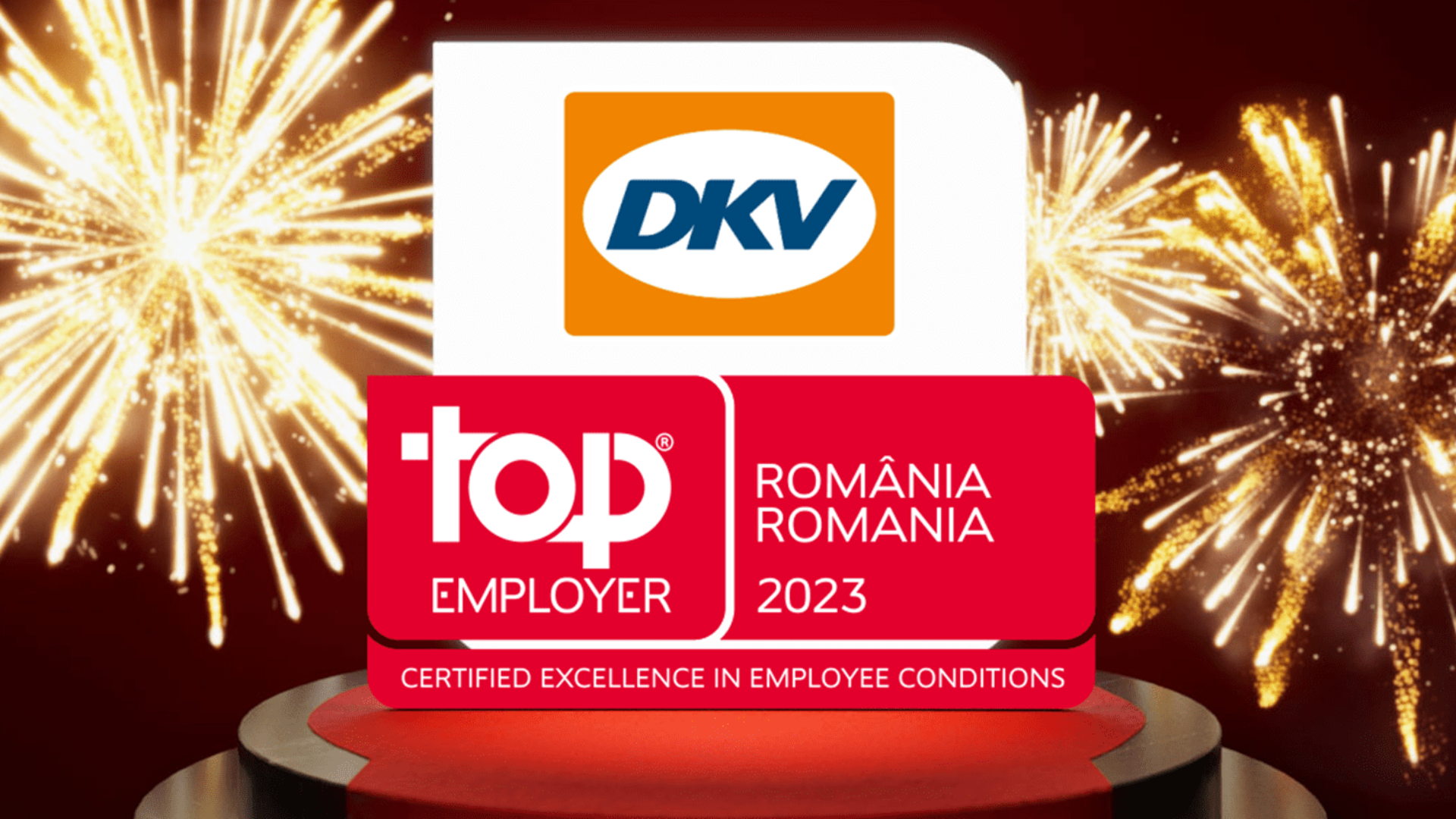 DKV România a fost recunoscută pentru excelența sa în practicile de resurse umane și certificată ca Angajator de Top de către Institutul Top Employers DKV România a fost recunoscută pentru excelența sa în practicile de resurse umane și certificată ca Angajator de Top de către Institutul Top Employers