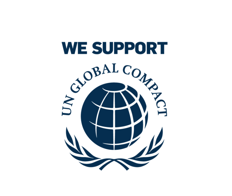 We support UN Global Compact Logo