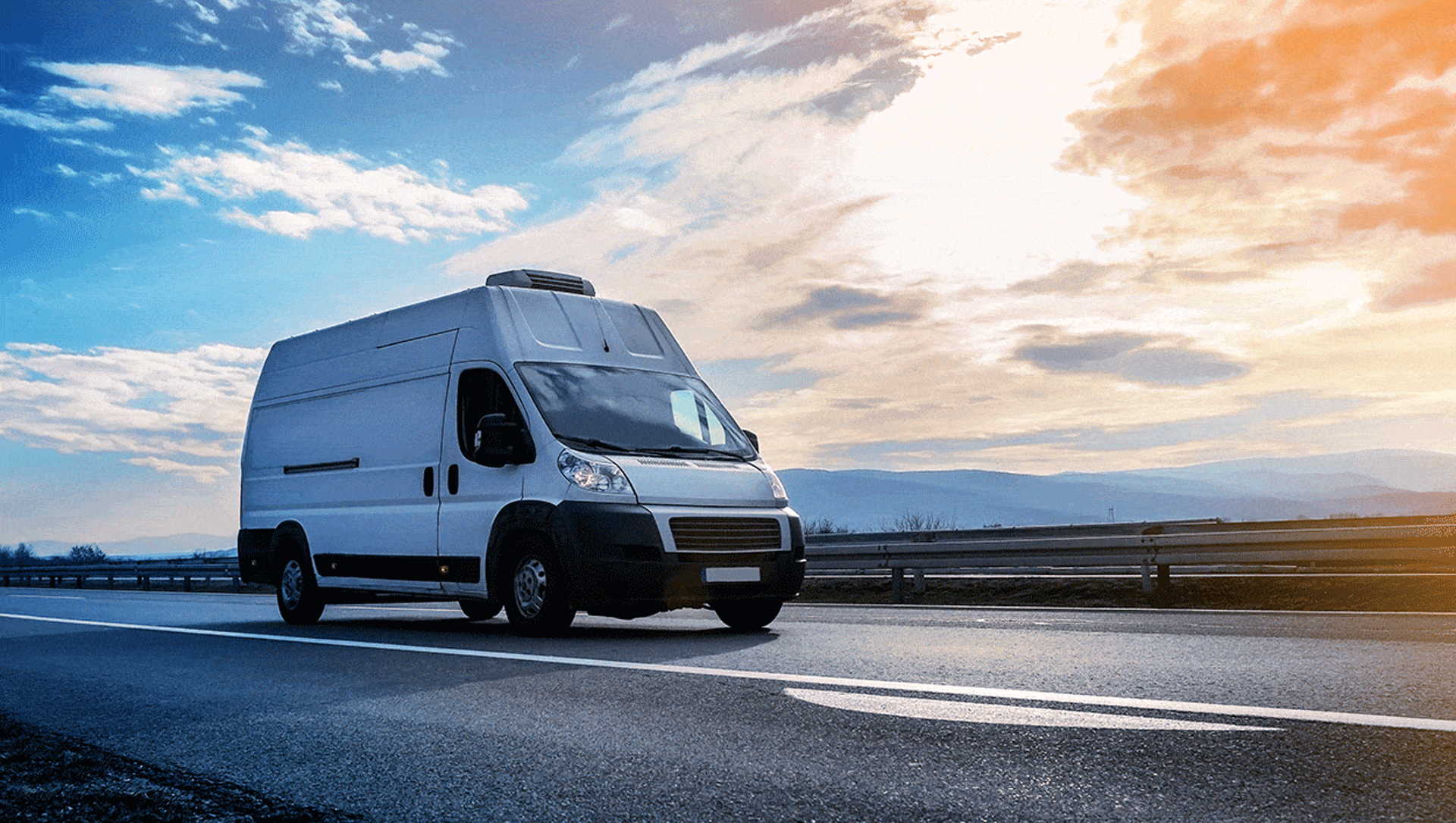 Transporteur sur la route