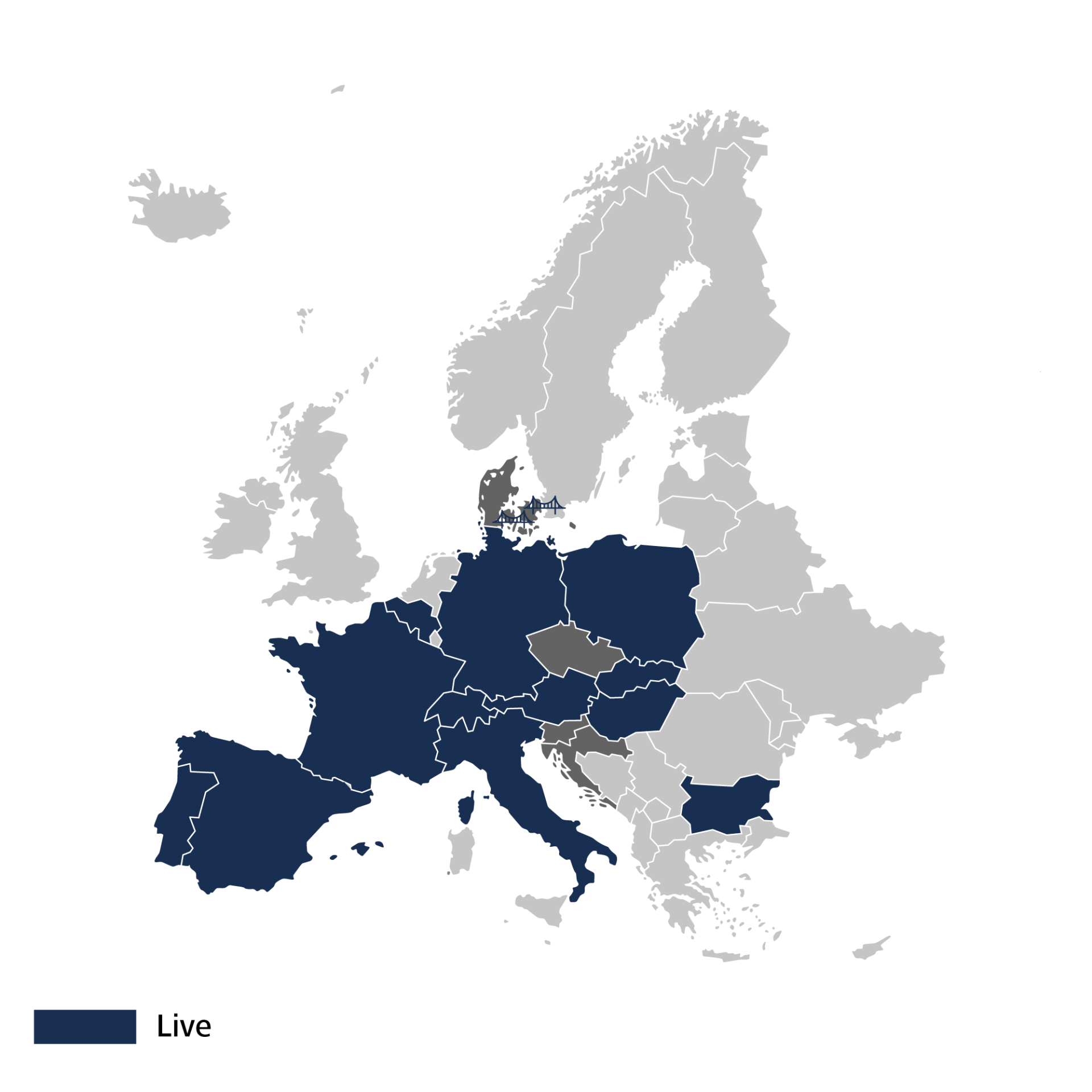 DKV box europe map