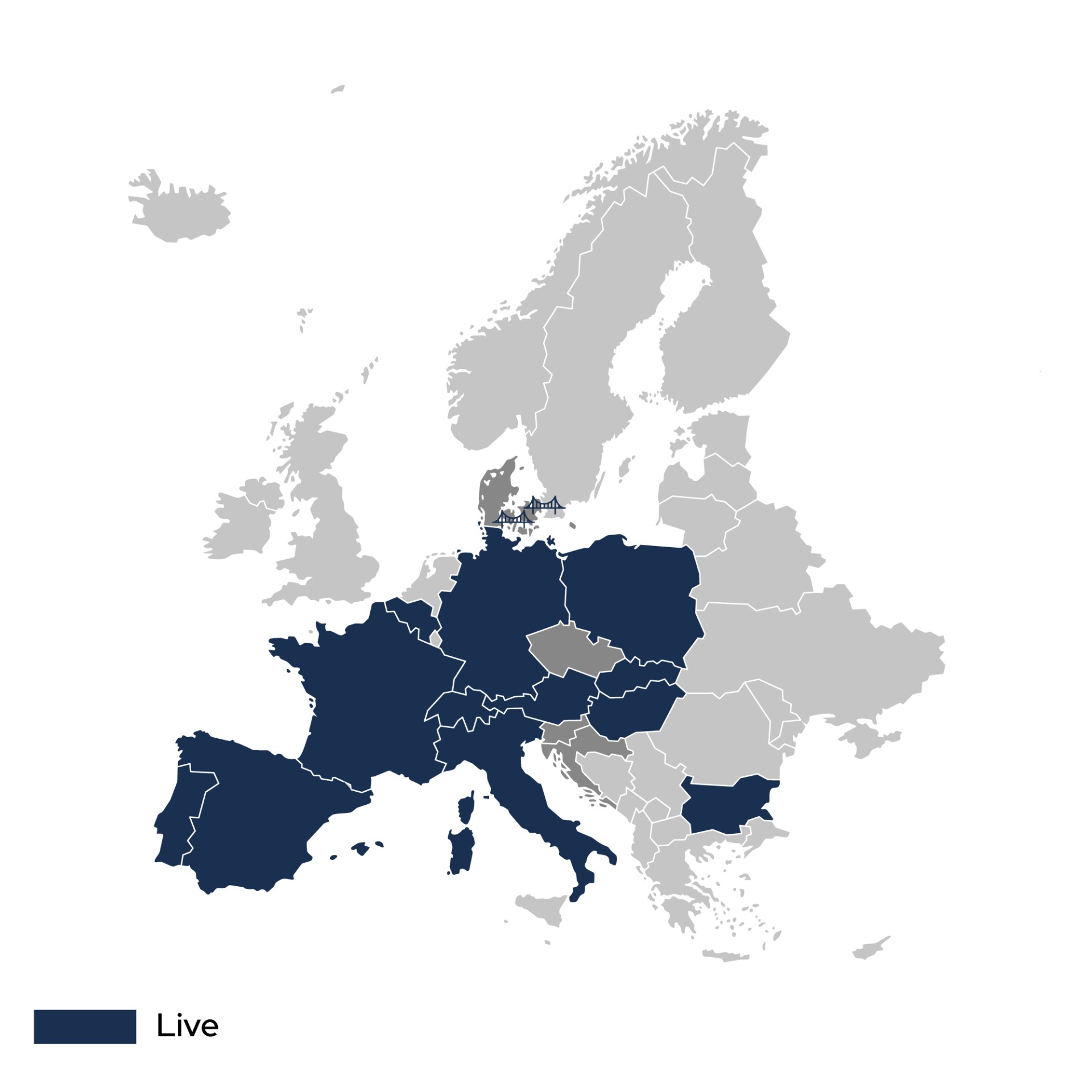 DKV box europe map