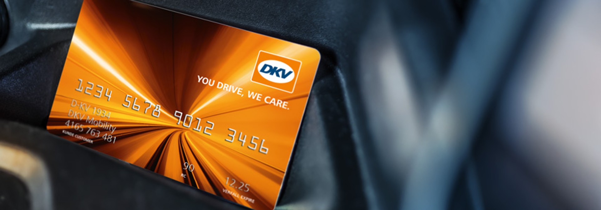 Easy payment with DKV Card