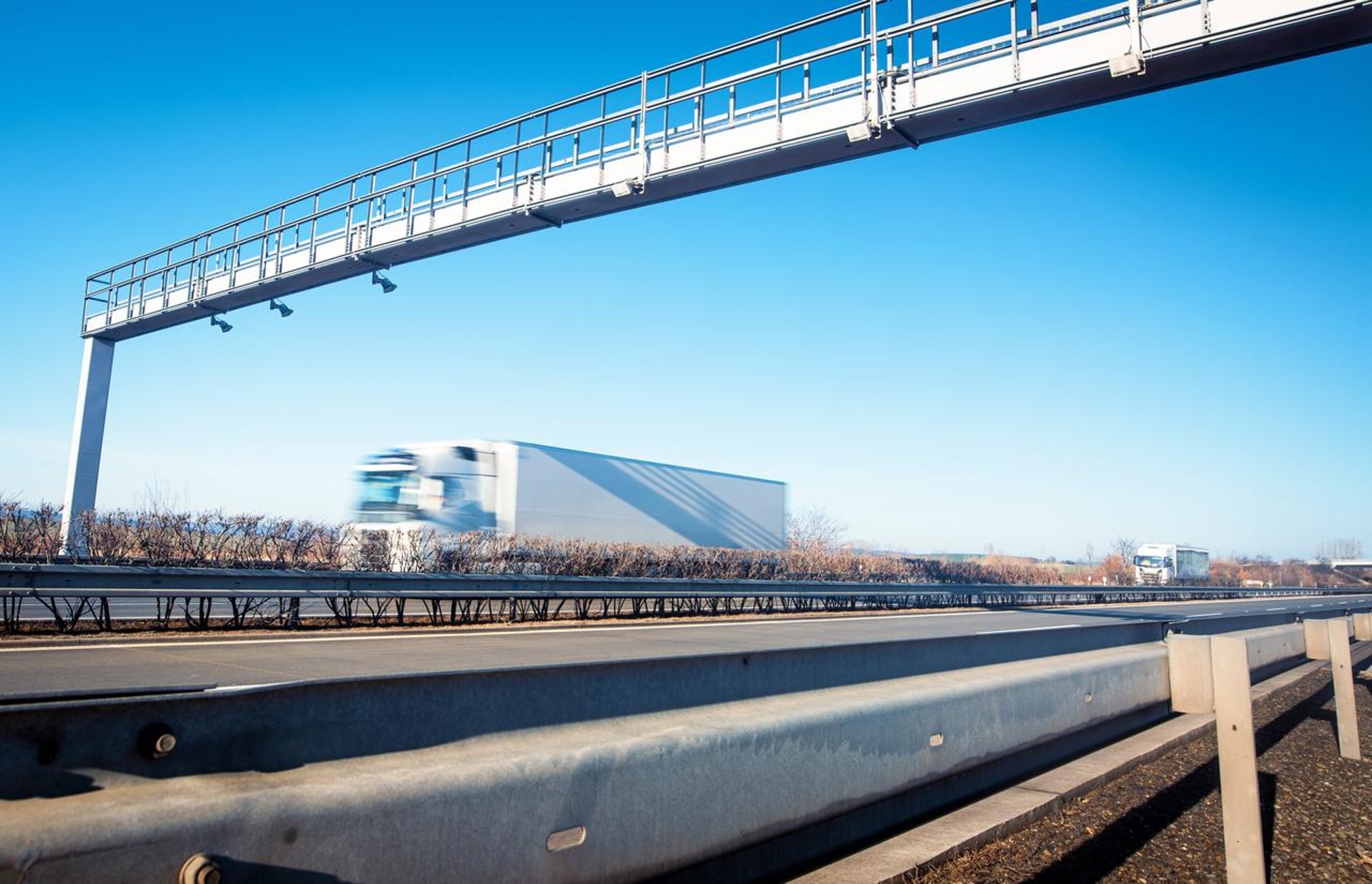 Befahrene Autobahn Befahrene Autobahn