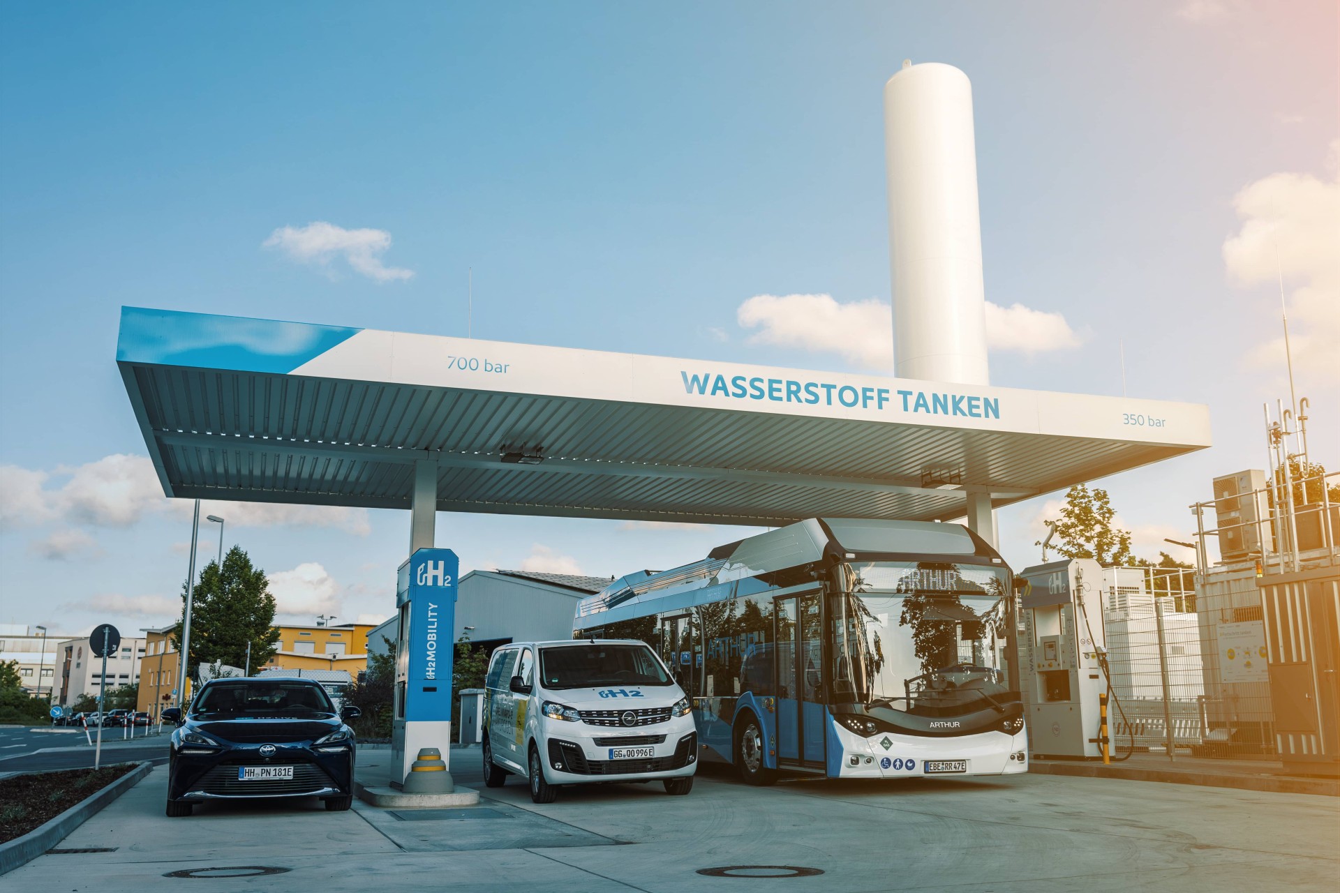 H2 mobility hydrogen station H2 mobility hydrogen station