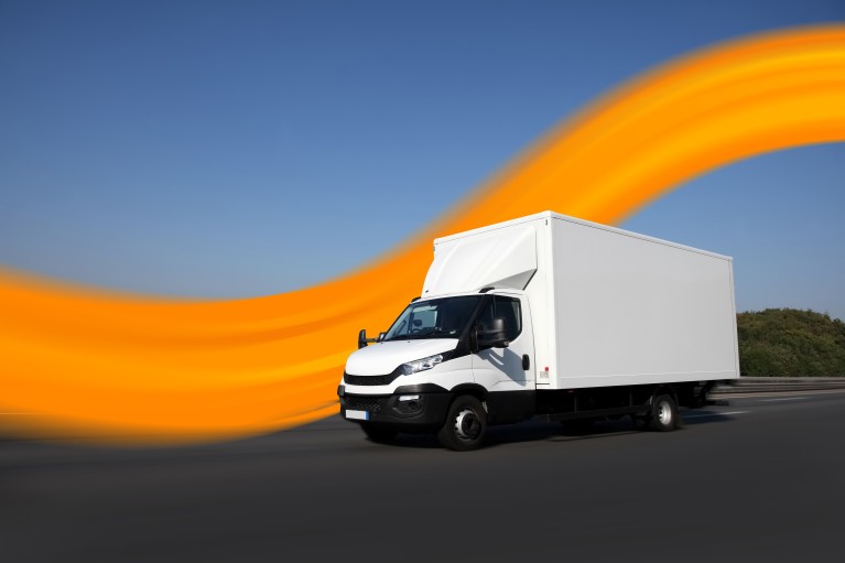 Driving Truck