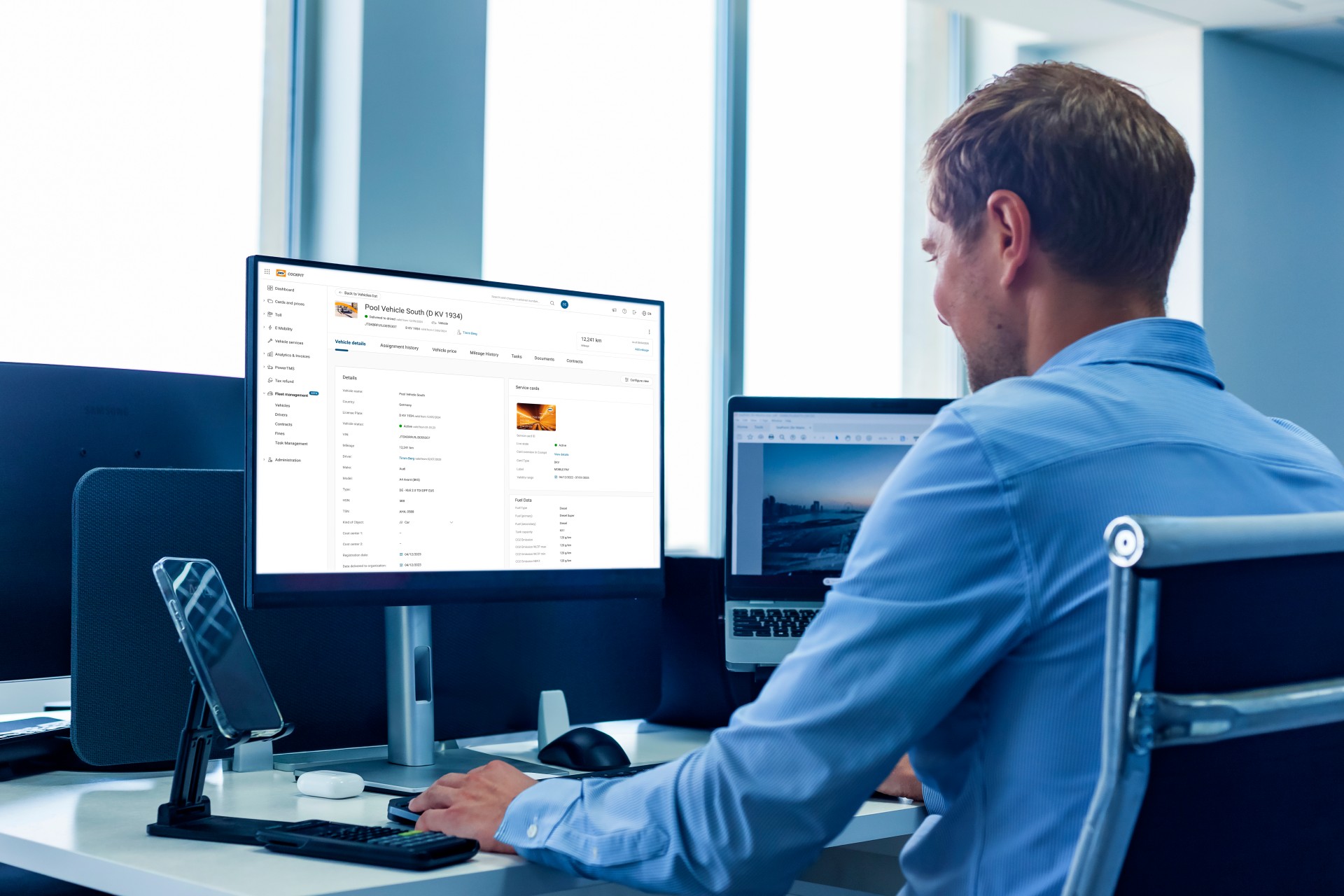 The new DKV Fleet Management Software The new DKV Fleet Management Software