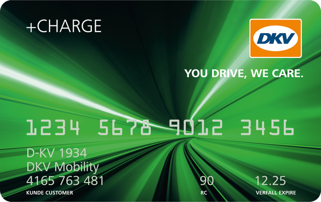 DKV Card Climate + Charge with frog