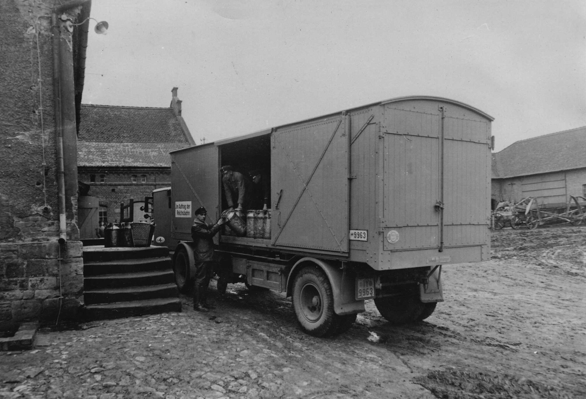 1934 - Milchtransporte