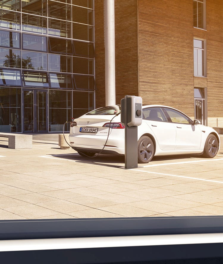 Auf der Arbeit laden