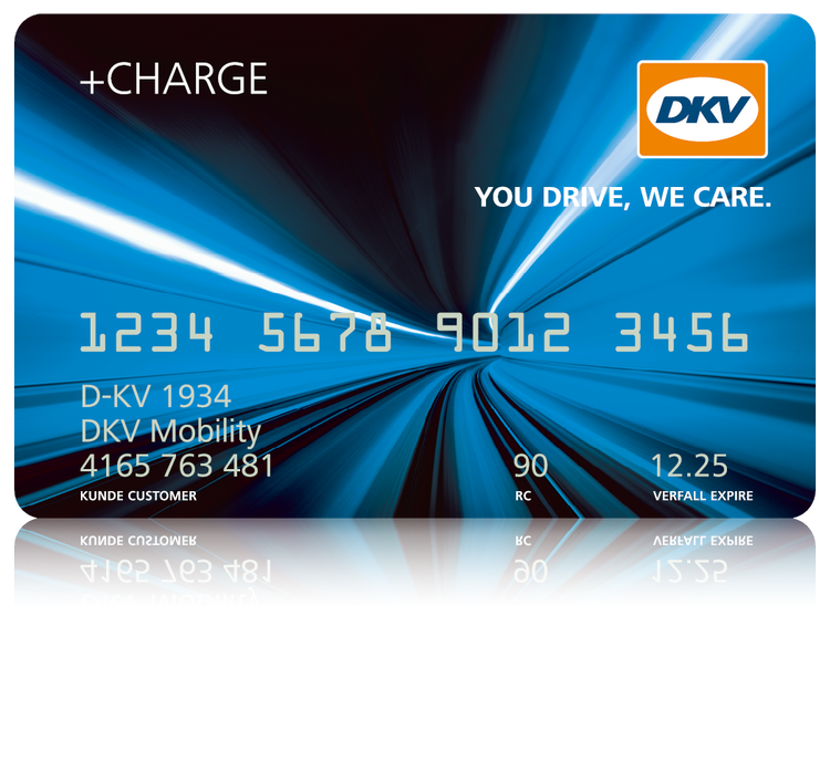 Blue EV Charge Card DKV Mobility