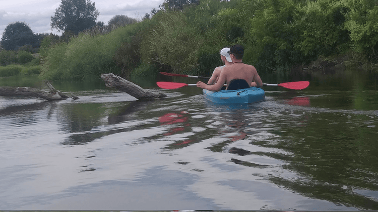 Company kayaking
